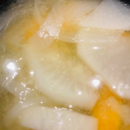 夕飯のお味噌汁に作りましたー(^O^)とっても美味しいかったです。ご馳走さまでした☆またお邪魔させてくださいねぇ！！